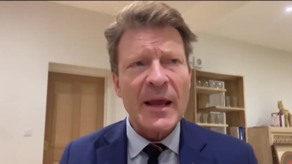 Broadcast still at 8m. ITV, ITV Evening News, 12 September 2026.