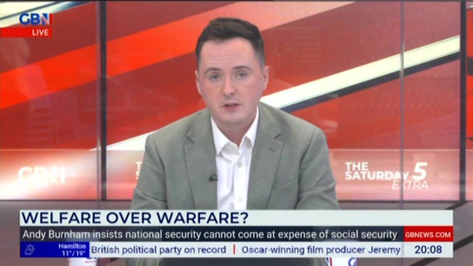 Still from GB News at 8:30