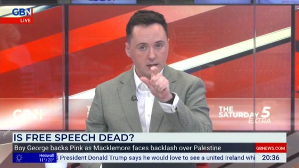 Still from GB News at 36:30