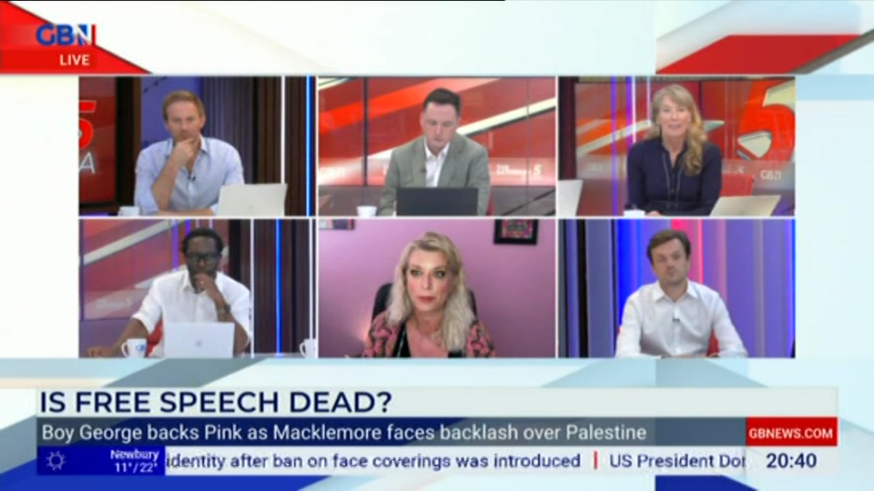 Still from GB News at 40:30
