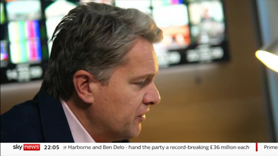 Still from Sky News at 5:30