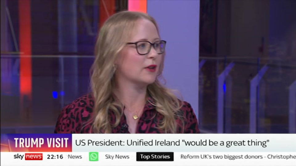Broadcast still at 16m. Sky News, The Wrap With Gillian Joseph, 12 September 2026.
