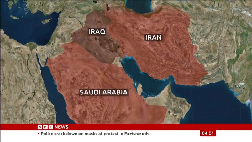 Still from BBC News at 1:00
