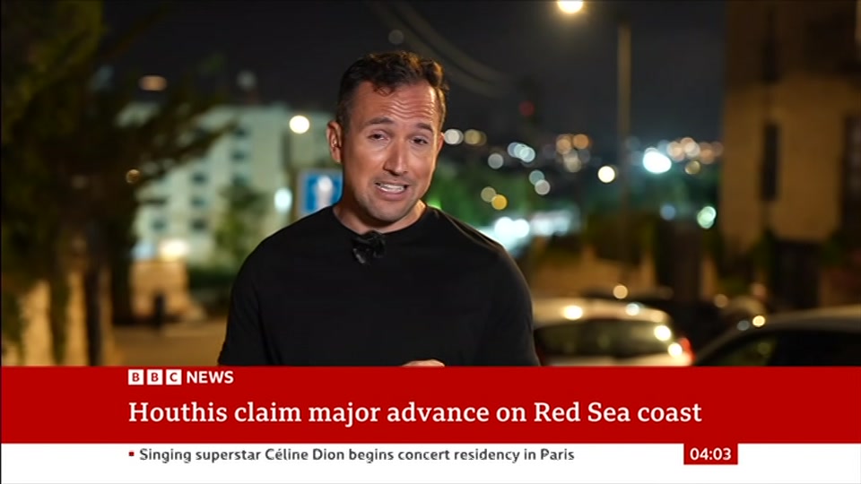 Still from BBC News at 3:00