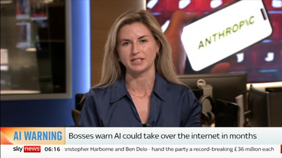 Still from Sky News at 16:00