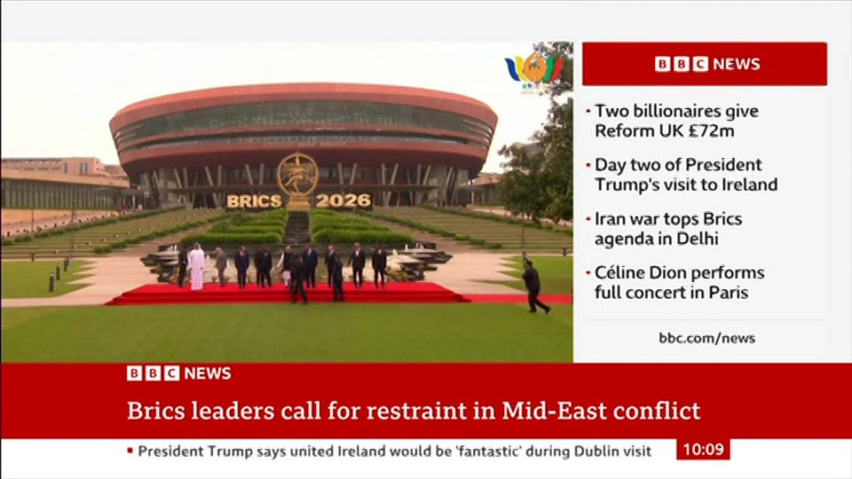 Still from BBC News at 9:30