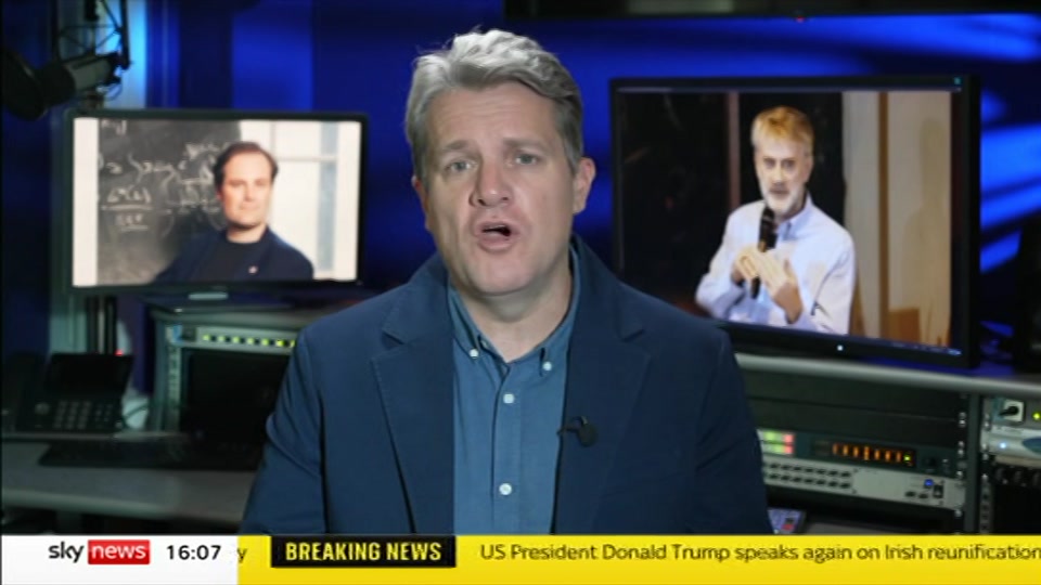 Broadcast still at 7m 30s. Sky News, Sky News Today, 13 September 2026.