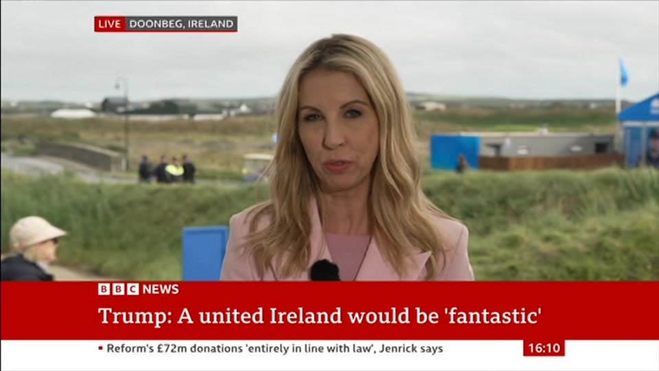 Broadcast still at 10m 30s. BBC News, 13 September 2026.