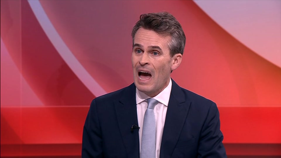 Broadcast still at 8m. BBC One, BBC News, 13 September 2026.