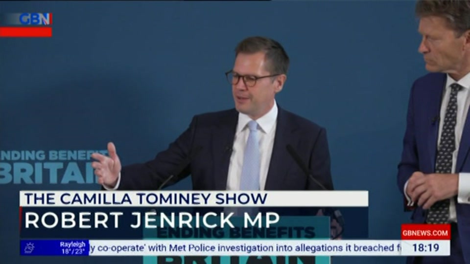 Still from GB News at 19:00