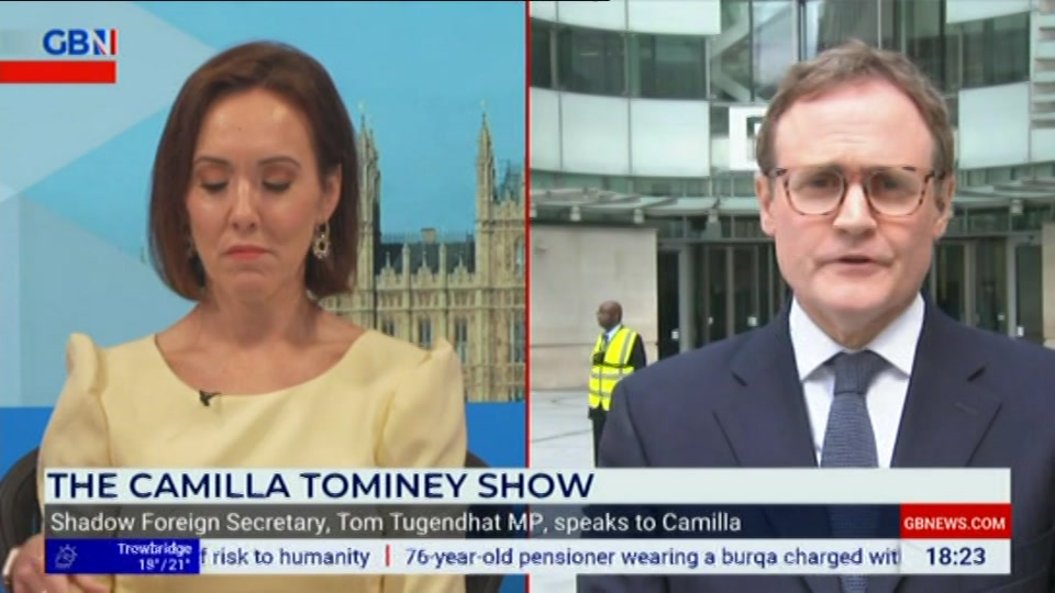 Still from GB News at 23:30