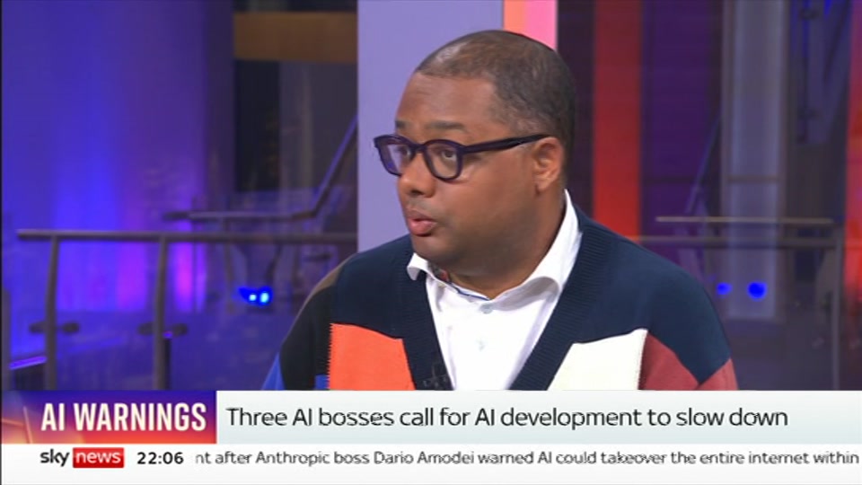Broadcast still at 6m 30s. Sky News, The Wrap With Gillian Joseph, 13 September 2026.