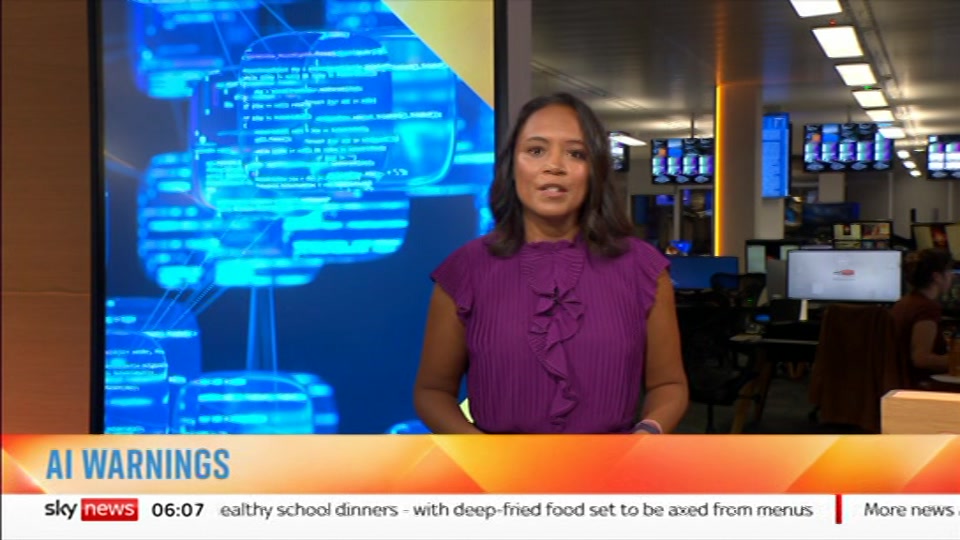Still from Sky News at 7:00