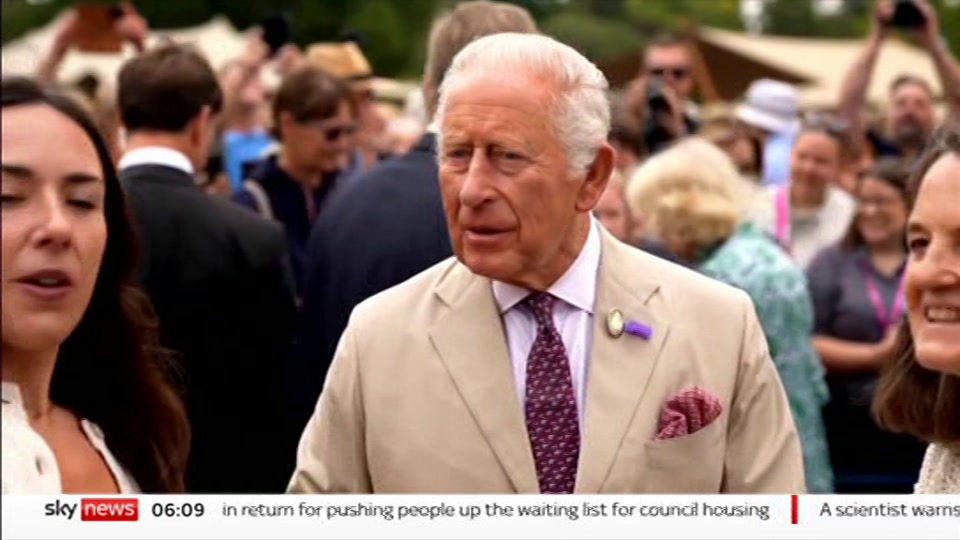Broadcast still at 9m. Sky News, Mornings, 14 September 2026.