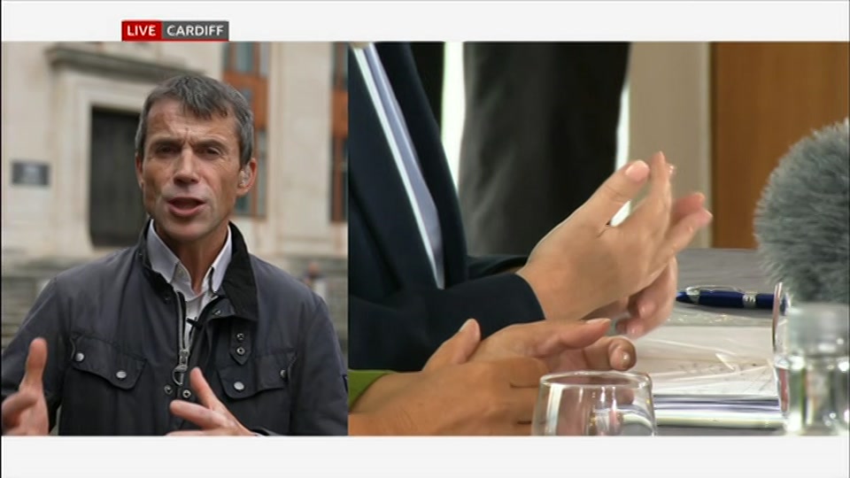Broadcast still at 17m 30s. BBC One, BBC News at One including..., 14 September 2026.