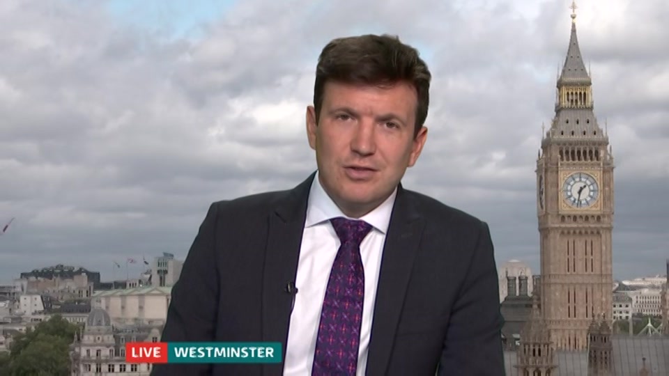 Broadcast still at 2m. ITV, ITV Lunchtime News, 14 September 2026.