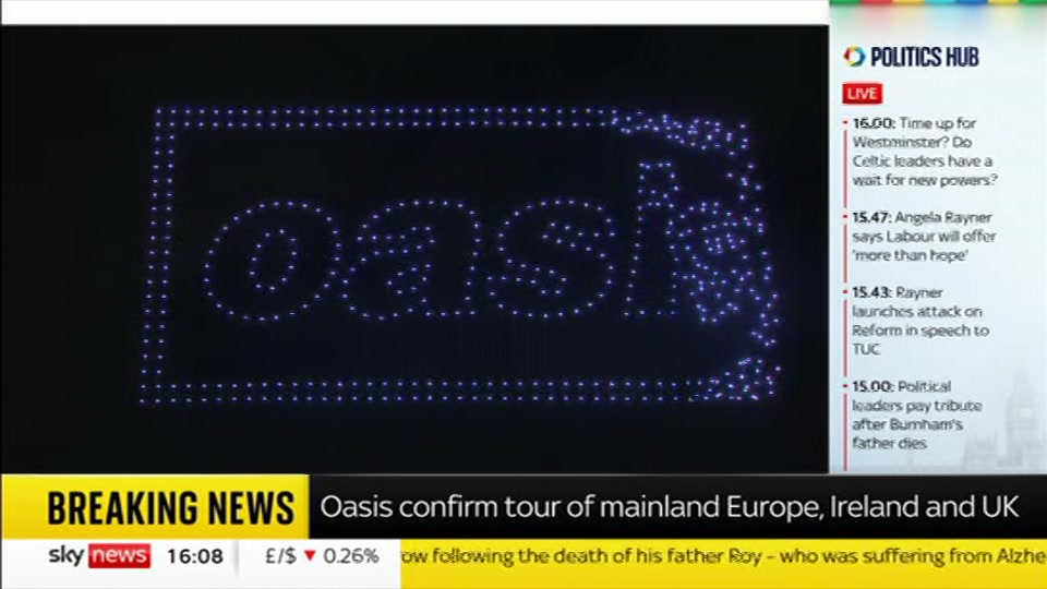 Broadcast still at 8m 30s. Sky News, Sky News Today with Jayne Secker, 14 September 2026.
