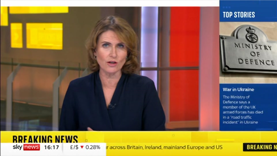 Still from Sky News at 17:30