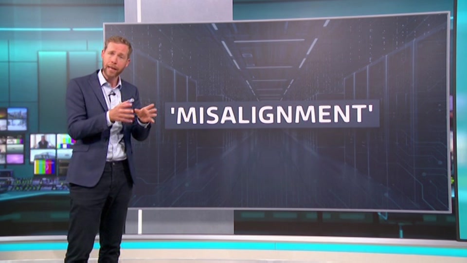Broadcast still at 4m. ITV, ITV Evening News, 14 September 2026.
