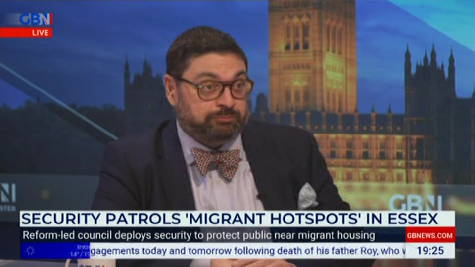 Still from GB News at 25:30