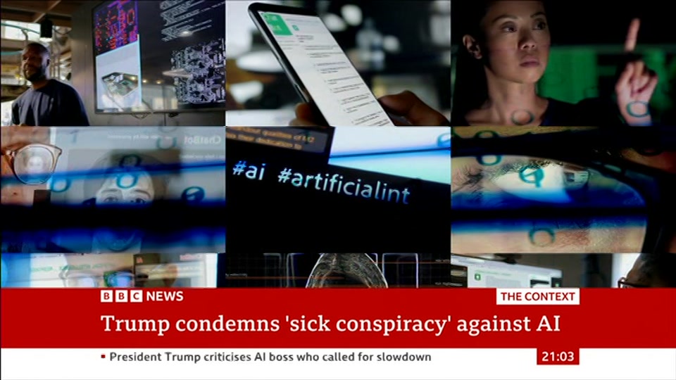 Still from BBC News at 3:00