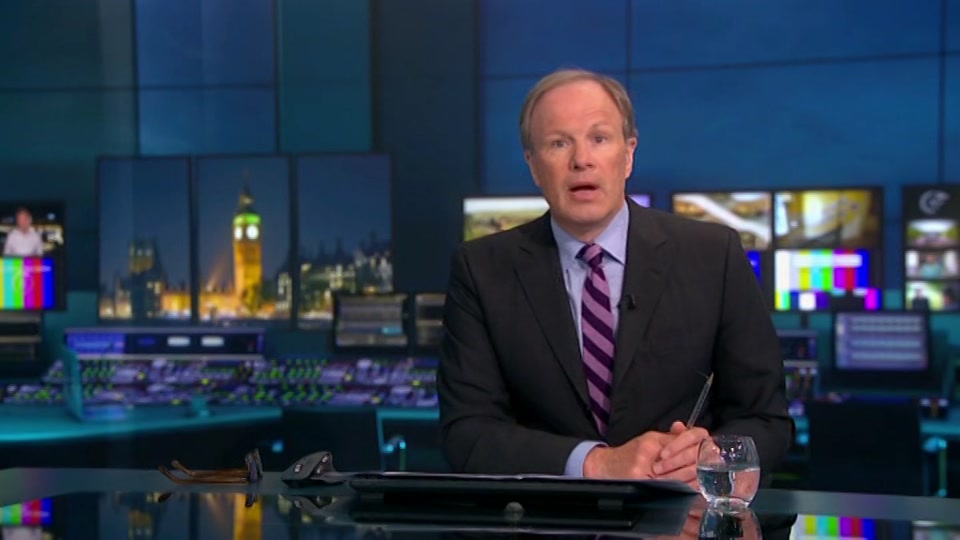 Broadcast still at 22m. ITV, ITV News at Ten, 14 September 2026.
