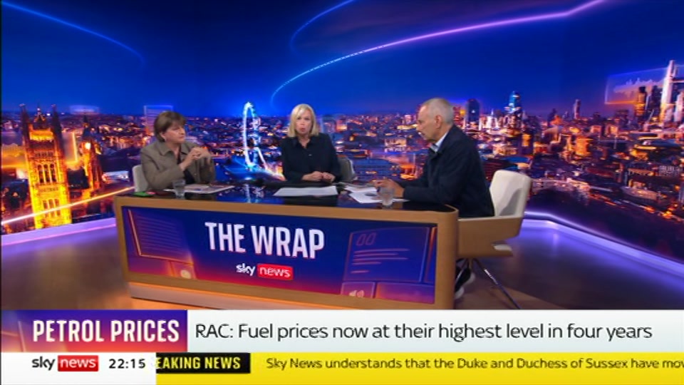 Still from Sky News at 15:00