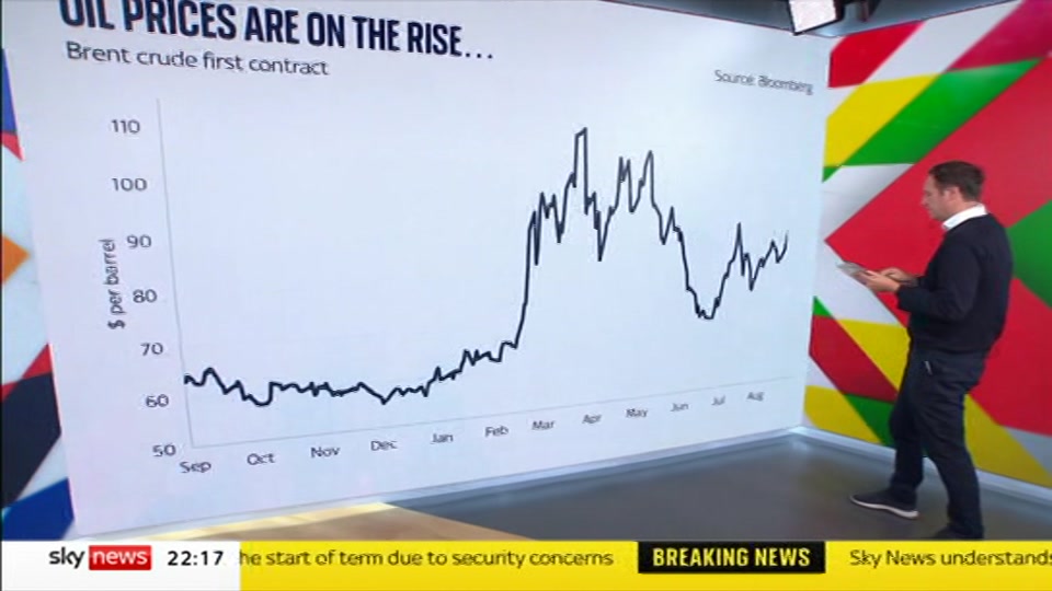 Still from Sky News at 17:00