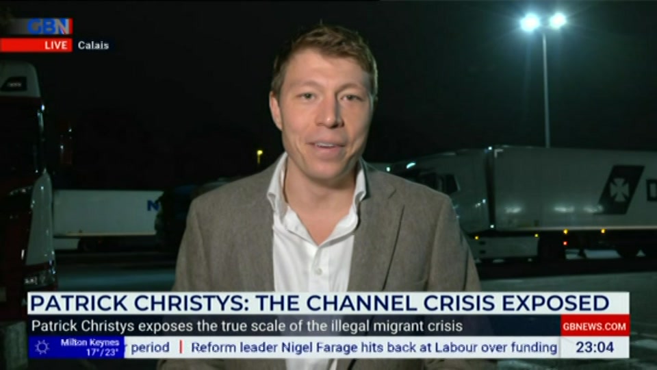 Still from GB News at 4:00