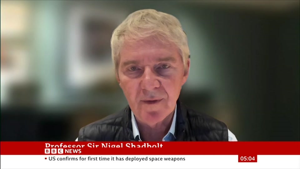 Still from BBC News at 4:00
