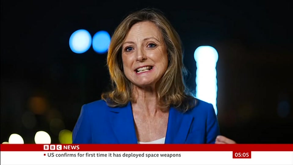 Still from BBC News at 5:30