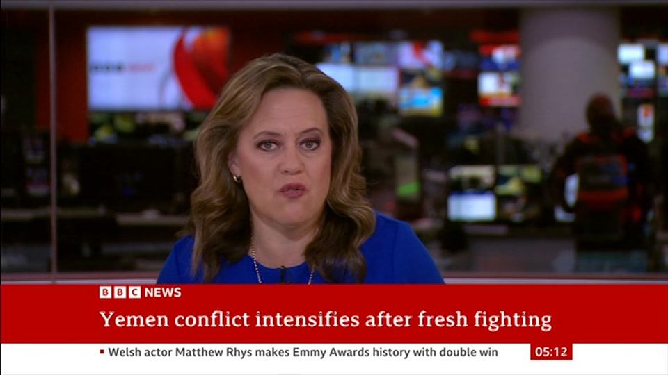 Still from BBC News at 12:00