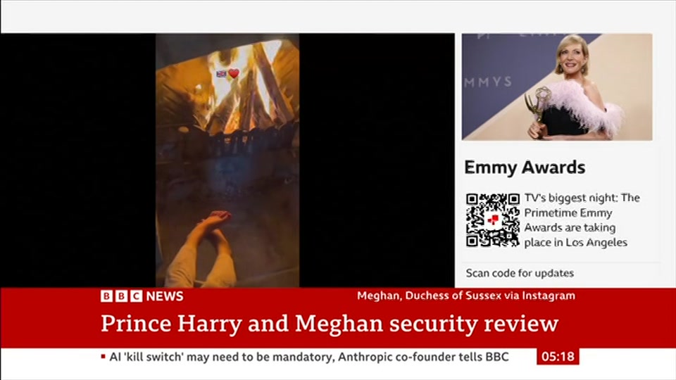 Still from BBC News at 18:00