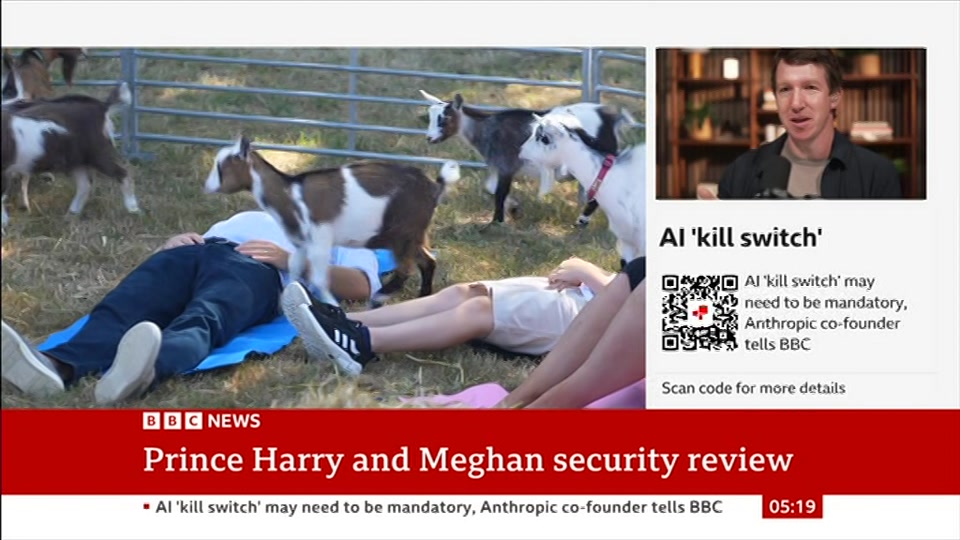 Still from BBC News at 19:00