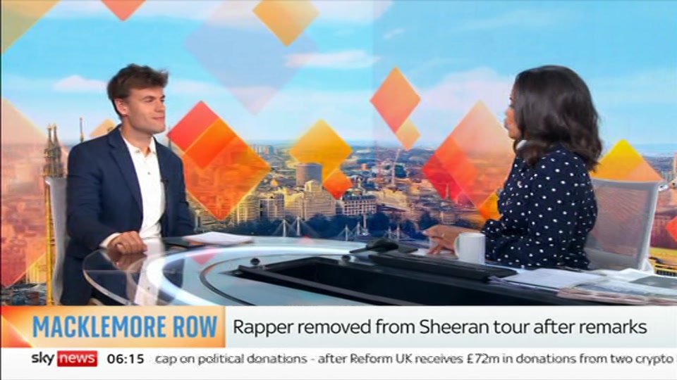 Still from Sky News at 15:30