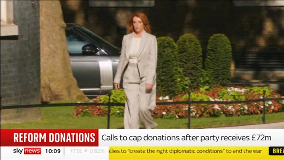 Still from Sky News at 9:30