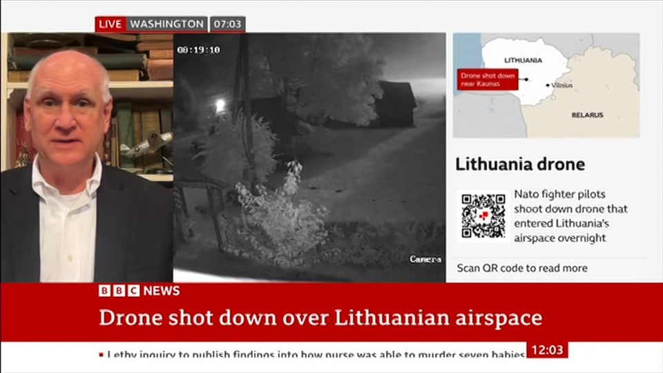 Still from BBC News at 3:30