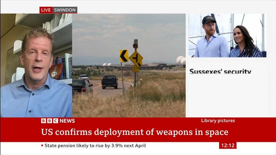 Broadcast still at 12m 30s. BBC News, BBC News Now, 15 September 2026.