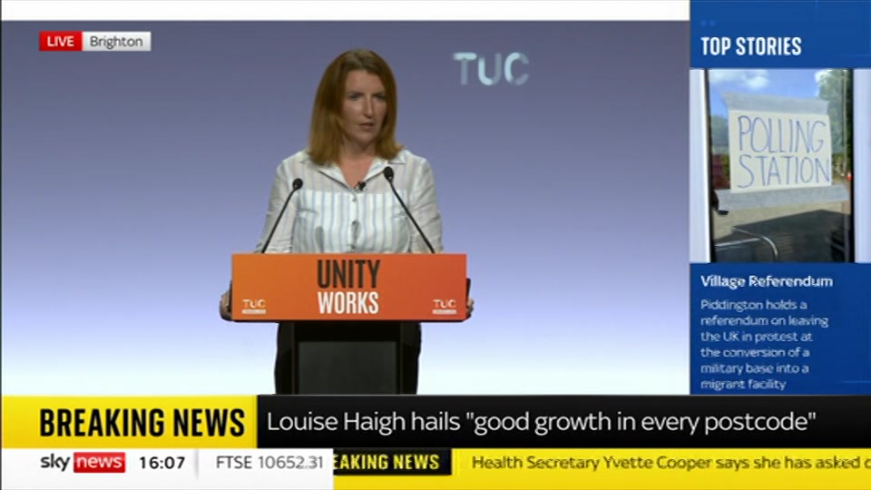 Still from Sky News at 7:00