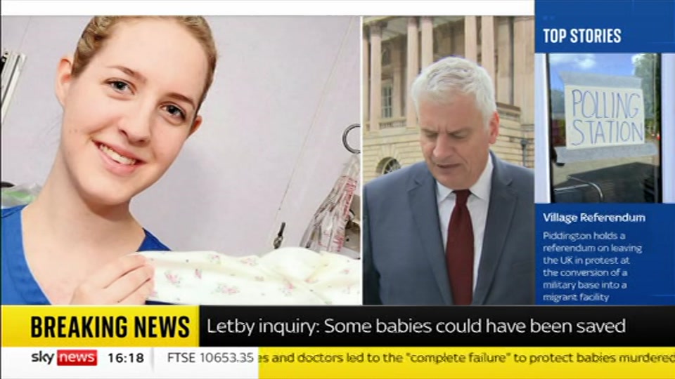 Broadcast still at 18m. Sky News, Sky News Today with Jayne Secker, 15 September 2026.