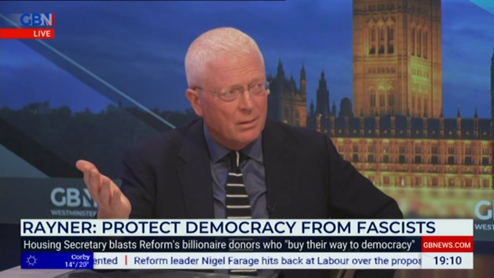 Still from GB News at 10:00