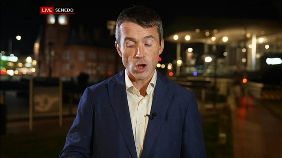 Broadcast still at 18m. BBC One, BBC News and Weather, 15 September 2026.