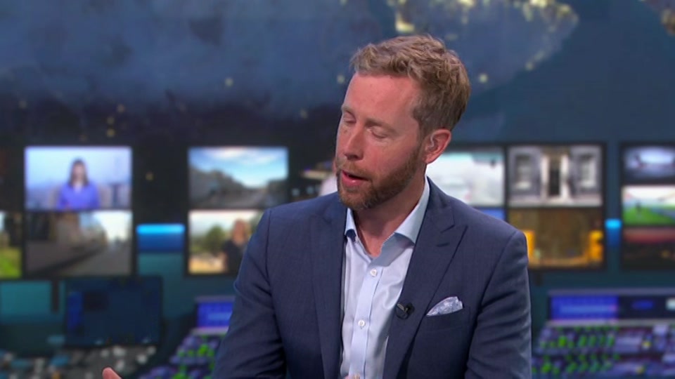 Broadcast still at 12m. ITV, ITV News at Ten, 15 September 2026.