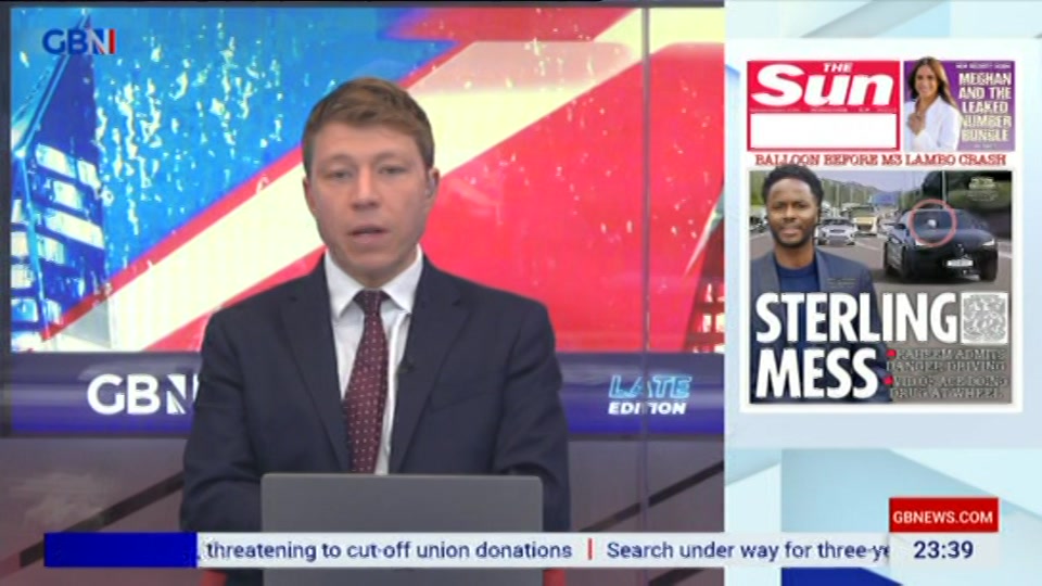 Still from GB News at 39:30