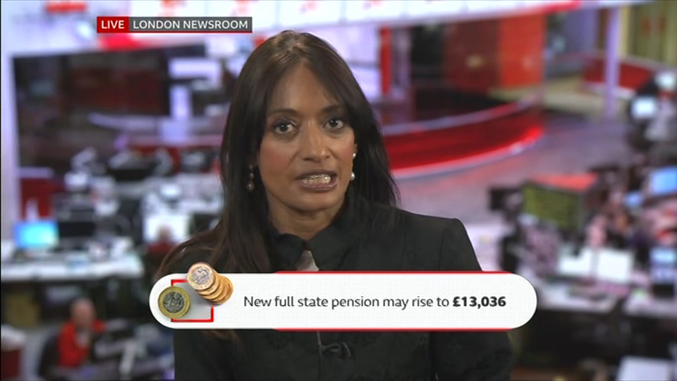 Broadcast still at 9m 30s. BBC One, BBC News at One including..., 15 September 2026.
