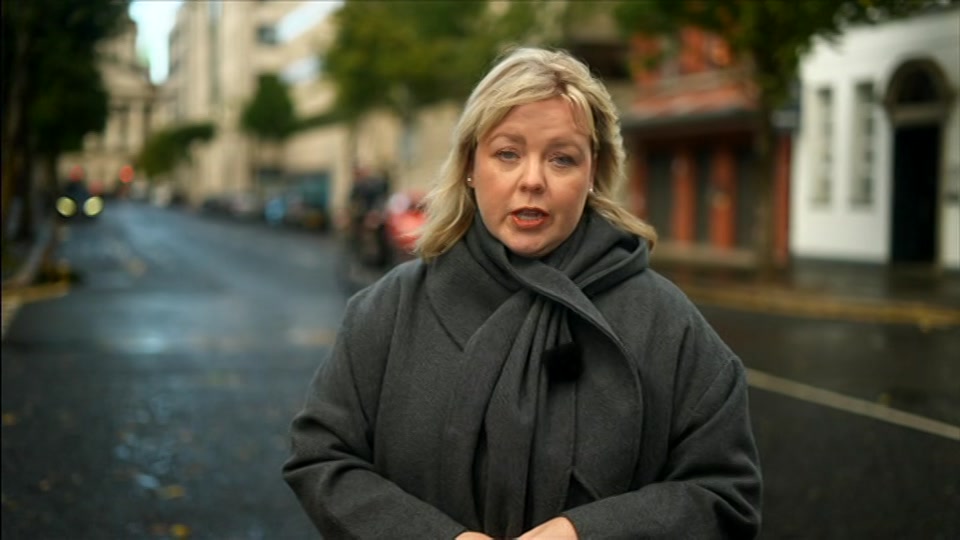 Broadcast still at 23m 30s. BBC One, BBC News, 15 September 2026.