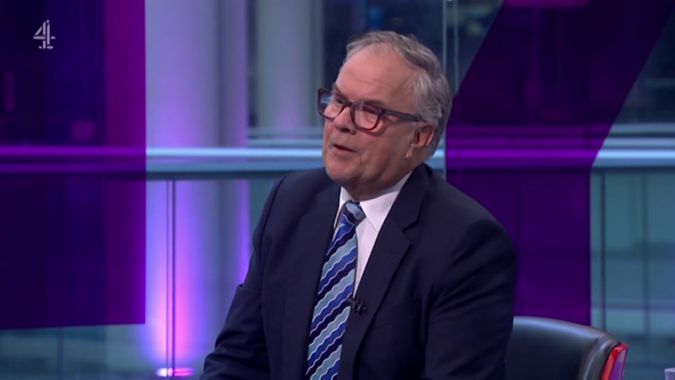 Broadcast still at 10m 30s. Channel 4, Channel 4 News, 12 September 2026.