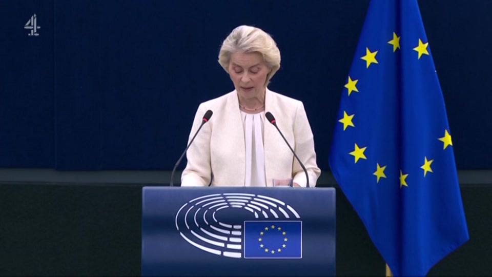 Broadcast still at 1m. Channel 4, Channel 4 News Summary, 16 September 2026.