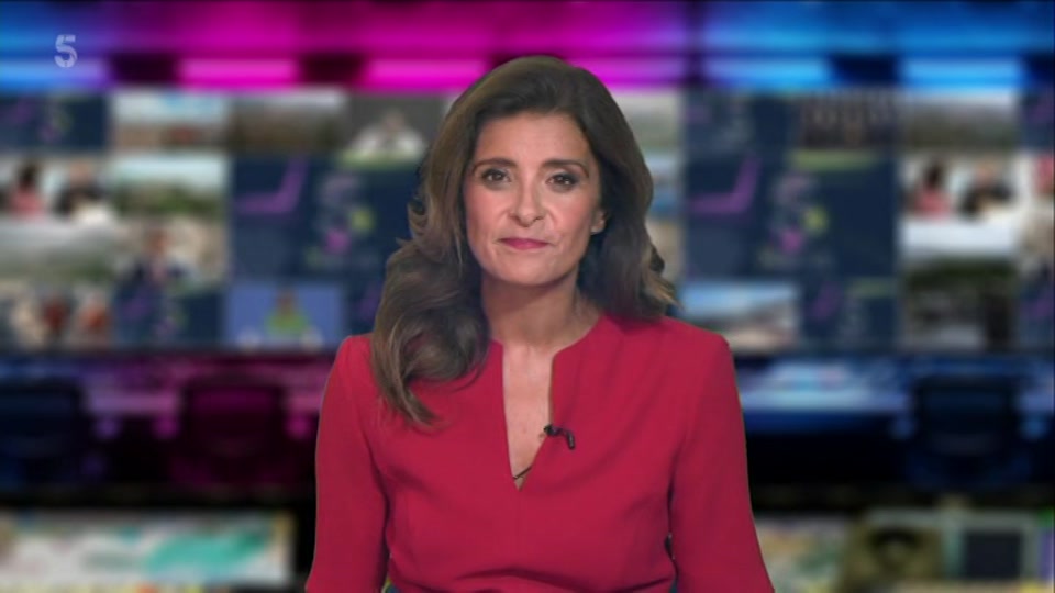 Broadcast still at 1m 30s. Channel 5, 5 News at Lunchtime, 16 September 2026.