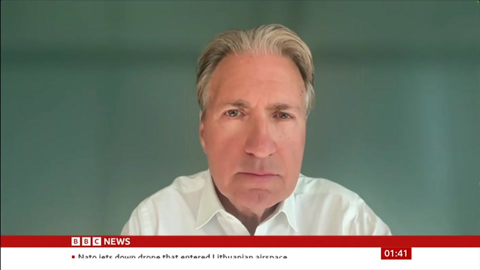 Still from BBC News at 11:00